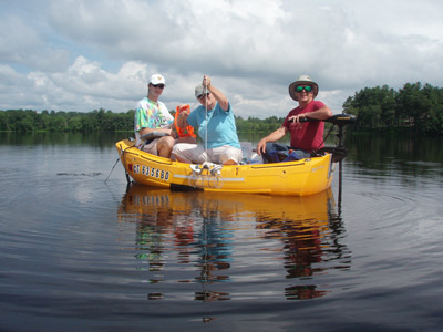 Sampling on Roseland Lake